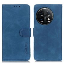 Чехол-книжка KHAZNEH Retro Wallet для OnePlus 11 - Blue: фото 1 из 8