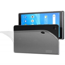 Силиконовый чехол Deexe Silicone Fit для Lenovo Tab M8 HD (TB-8505) - Transparent: фото 1 из 1