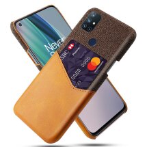 Захисний чохол KSQ Business Pocket для OnePlus Nord N10 - Brown: фото 1 з 4