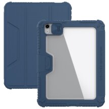 Чехол NILLKIN Bumper Leather Case Pro для Apple iPad 10.9 (2022) - Blue: фото 1 из 20