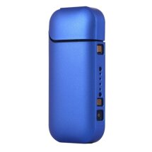 Пластиковый чехол Deexe UltraSlim Cover для IQOS 2.4 Plus - Blue: фото 1 из 4