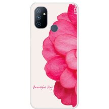 Силіконовий (TPU) чохол Deexe Life Style для OnePlus Nord N100 - Rose Flower: фото 1 з 3