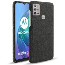 Защитный чехол KSQ Cloth Style для Motorola Moto G10 / Moto G20 / Moto G30 - Black: фото 1 из 5