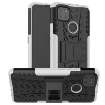 Защитный чехол UniCase Hybrid X для Motorola Moto G9 Power - White: фото 1 из 10