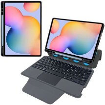 Чохол-клавіатура AirON Keyboard Premium для Samsung Galaxy Tab S6 lite 10.4 (P610/615) - Black: фото 1 з 21