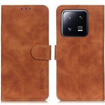 Чохол-книжка KHAZNEH Retro Wallet для Xiaomi 13 Pro - Brown: фото 1 з 9