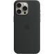 Оригинальный чехол Silicone Case with MagSafe для Apple iPhone 15 Pro Max (MT1M3) - Black (339498C). Фото 1 из 4