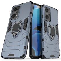 Защитный чехол Deexe Hybrid Case для Realme GT Neo 2 / GT Neo 3T - Blue: фото 1 из 6