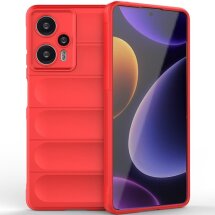 Защитный чехол Deexe Terra Case для Xiaomi Poco F5 / Redmi Note 12 Turbo - Red: фото 1 из 7
