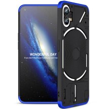 Защитный чехол GKK Double Dip Case для Nothing Phone (1) - Black / Blue: фото 1 из 8