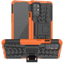 Защитный чехол UniCase Hybrid X для OnePlus 9R / OnePlus 8T - Orange: фото 1 из 9