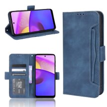 Чехол Deexe Wallet Stand для Motorola Moto E20 / E40 - Blue: фото 1 из 12