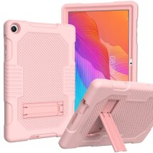 Защитный чехол Deexe Color Kickstand для Huawei MatePad T10s / T10 - Pink: фото 1 из 2