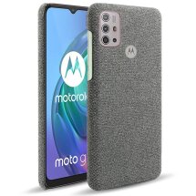 Захисний чохол KSQ Cloth Style для Motorola Moto G10 / Moto G20 / Moto G30 - Grey: фото 1 з 5