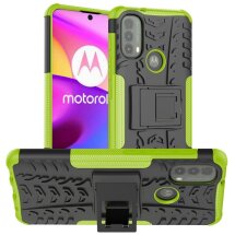 Захисний чохол UniCase Hybrid X для Motorola Moto E40 - Green: фото 1 з 17